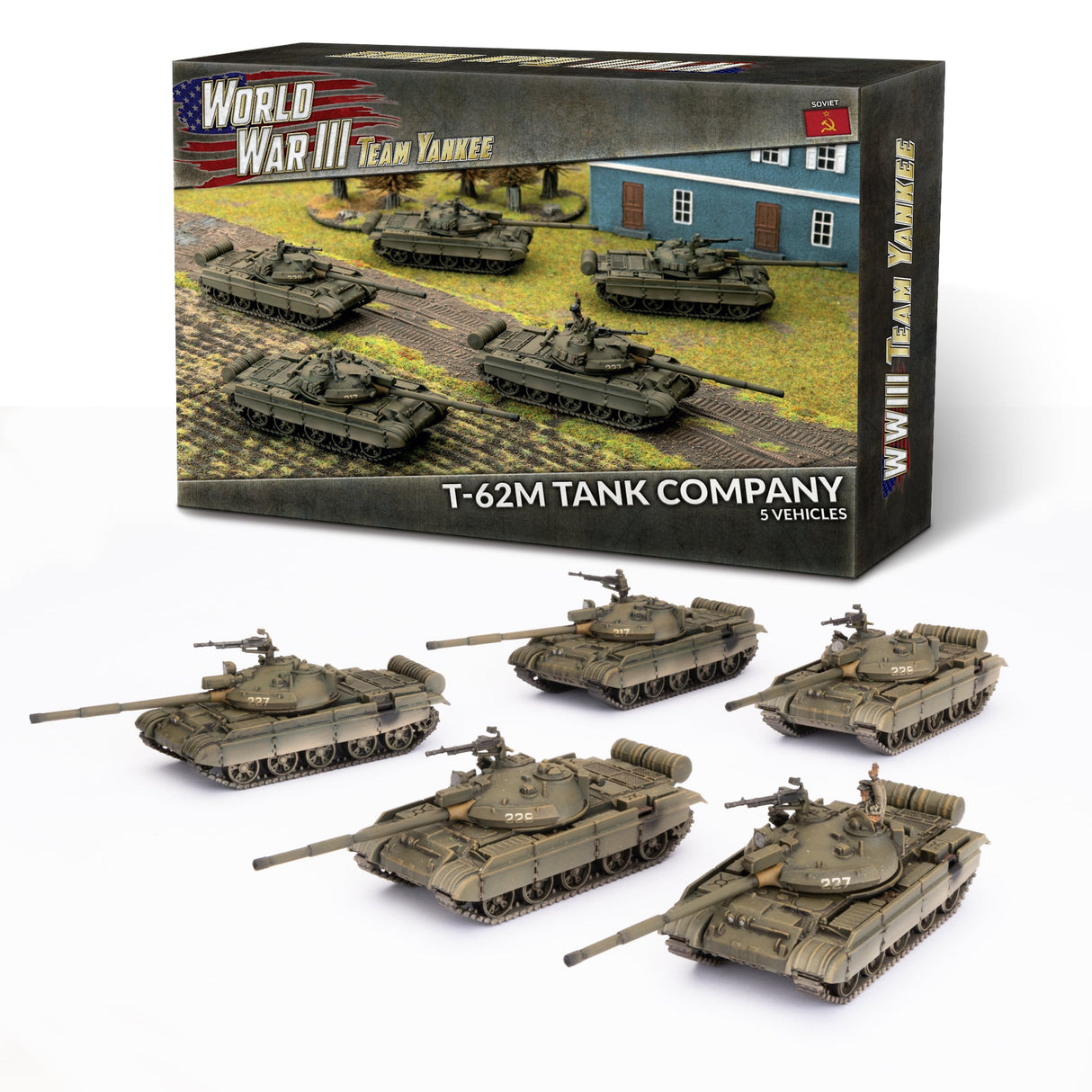 World War III - Soviet: T-62M Tank Company