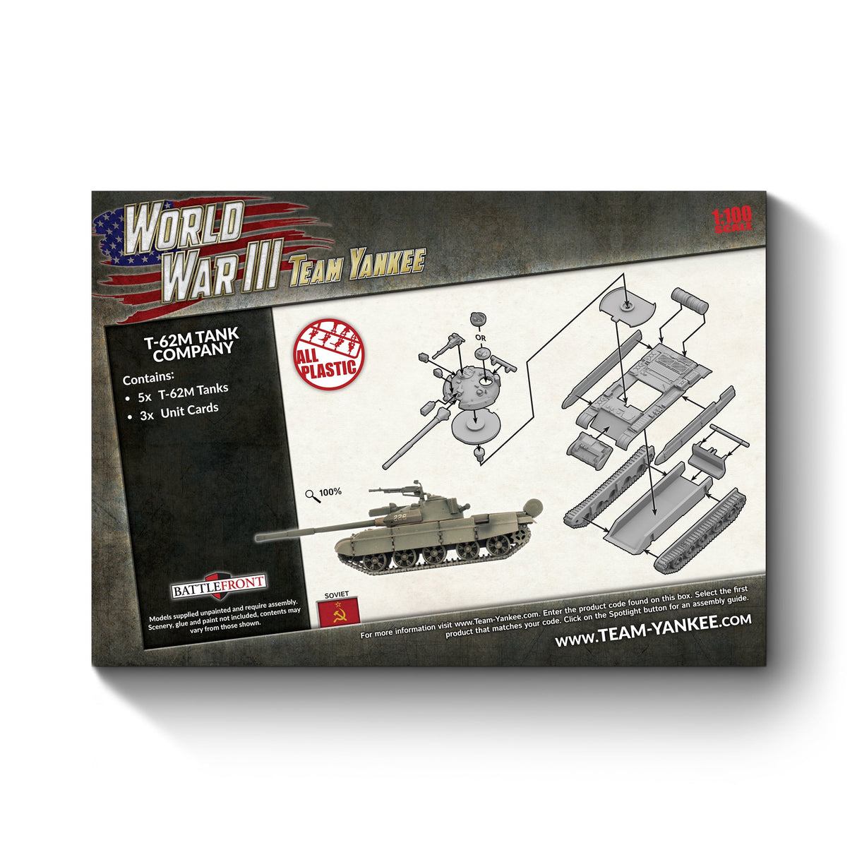 World War III - Soviet: T-62M Tank Company