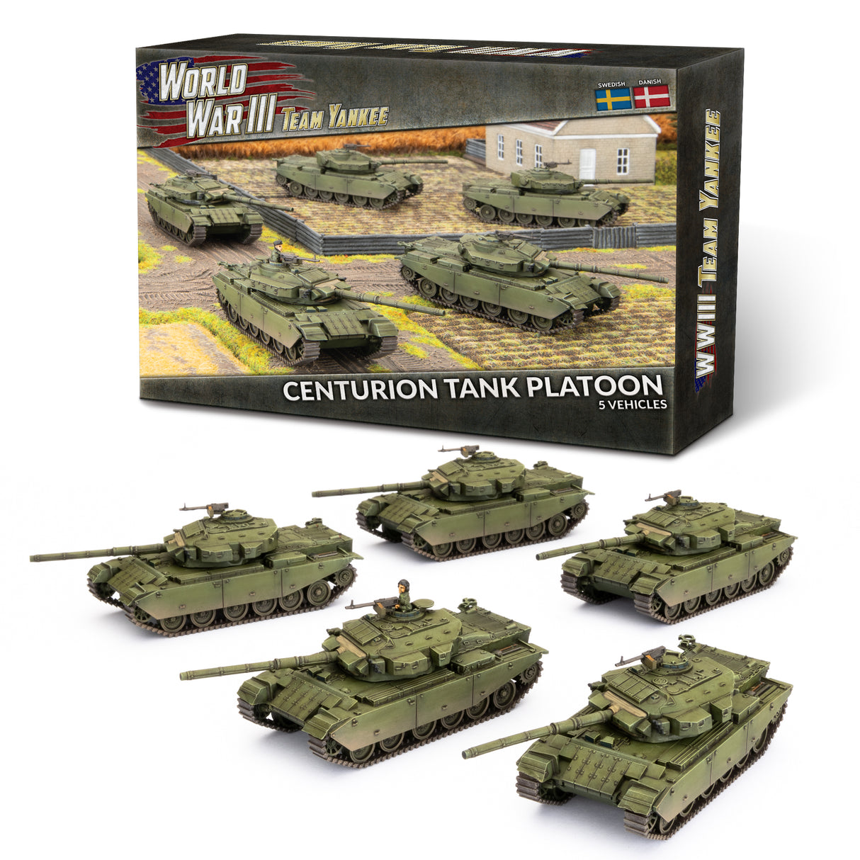 World War III - Nordic Forces: Centurion Tank Platoon