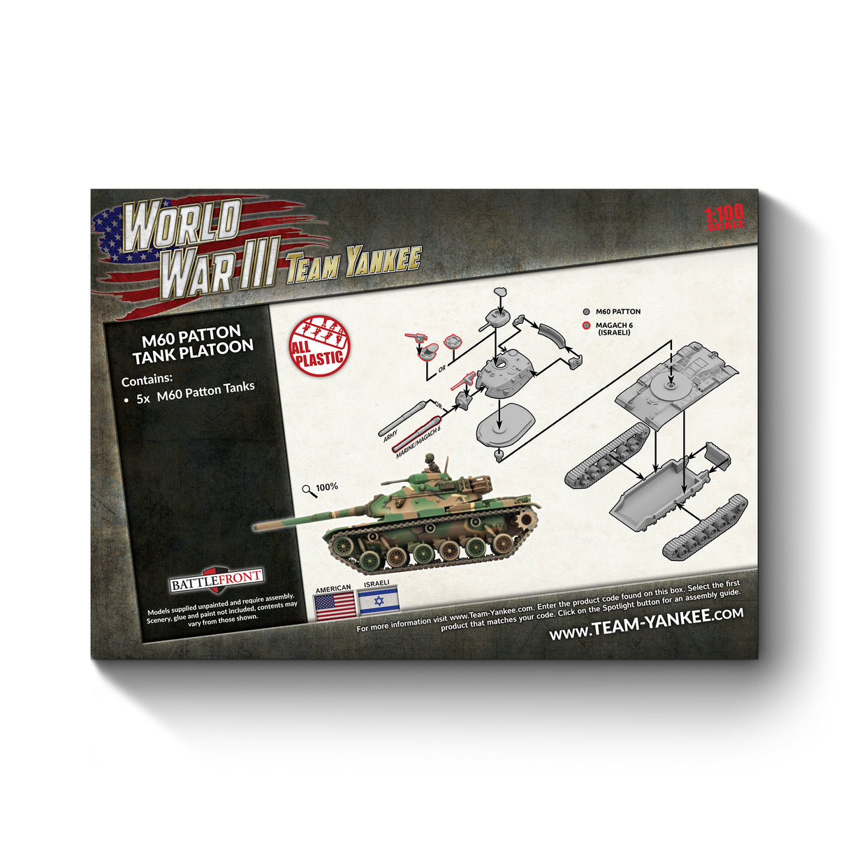 World War III - American: M60 Patton Tank Platoon