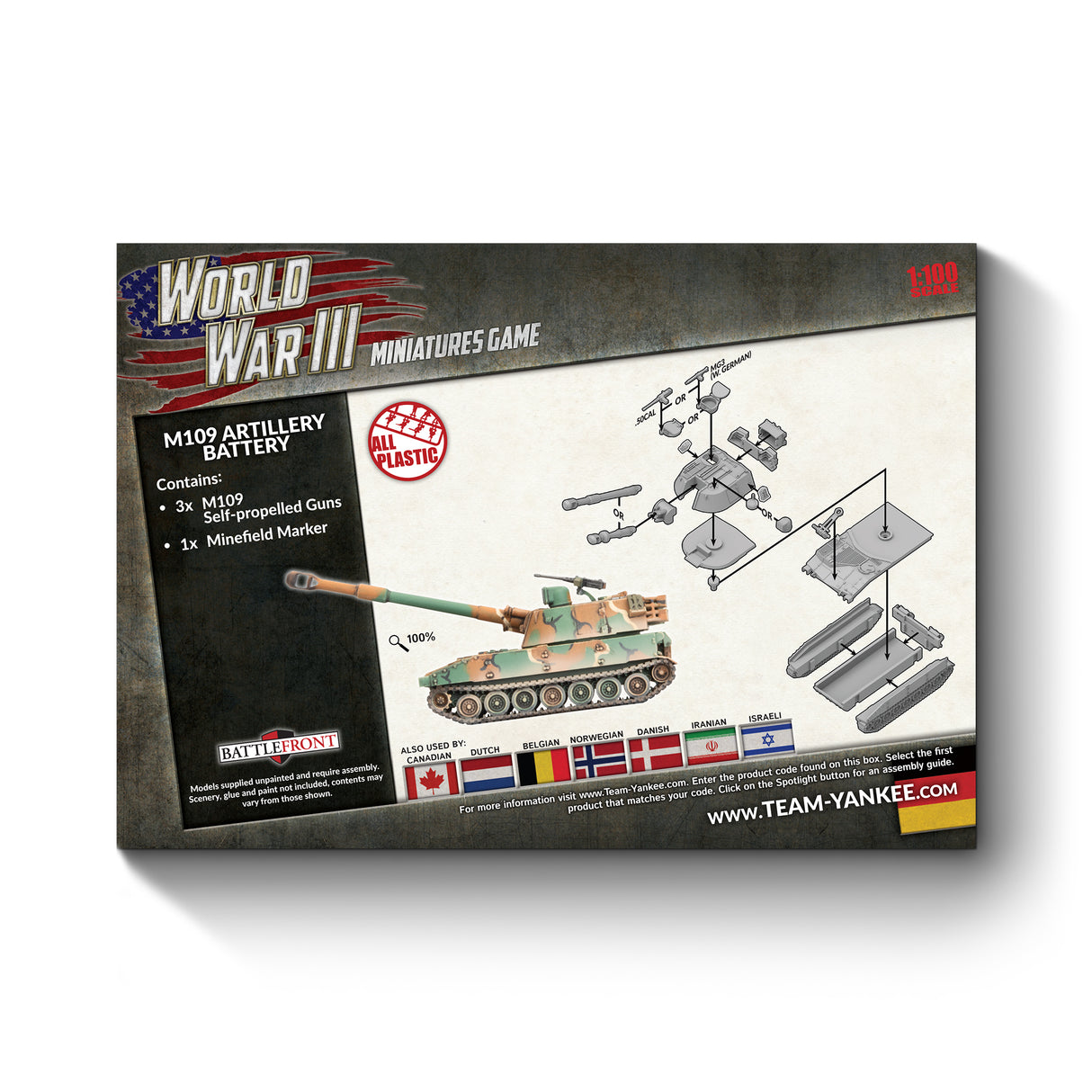 World War III - American: M109 Artillery Battery