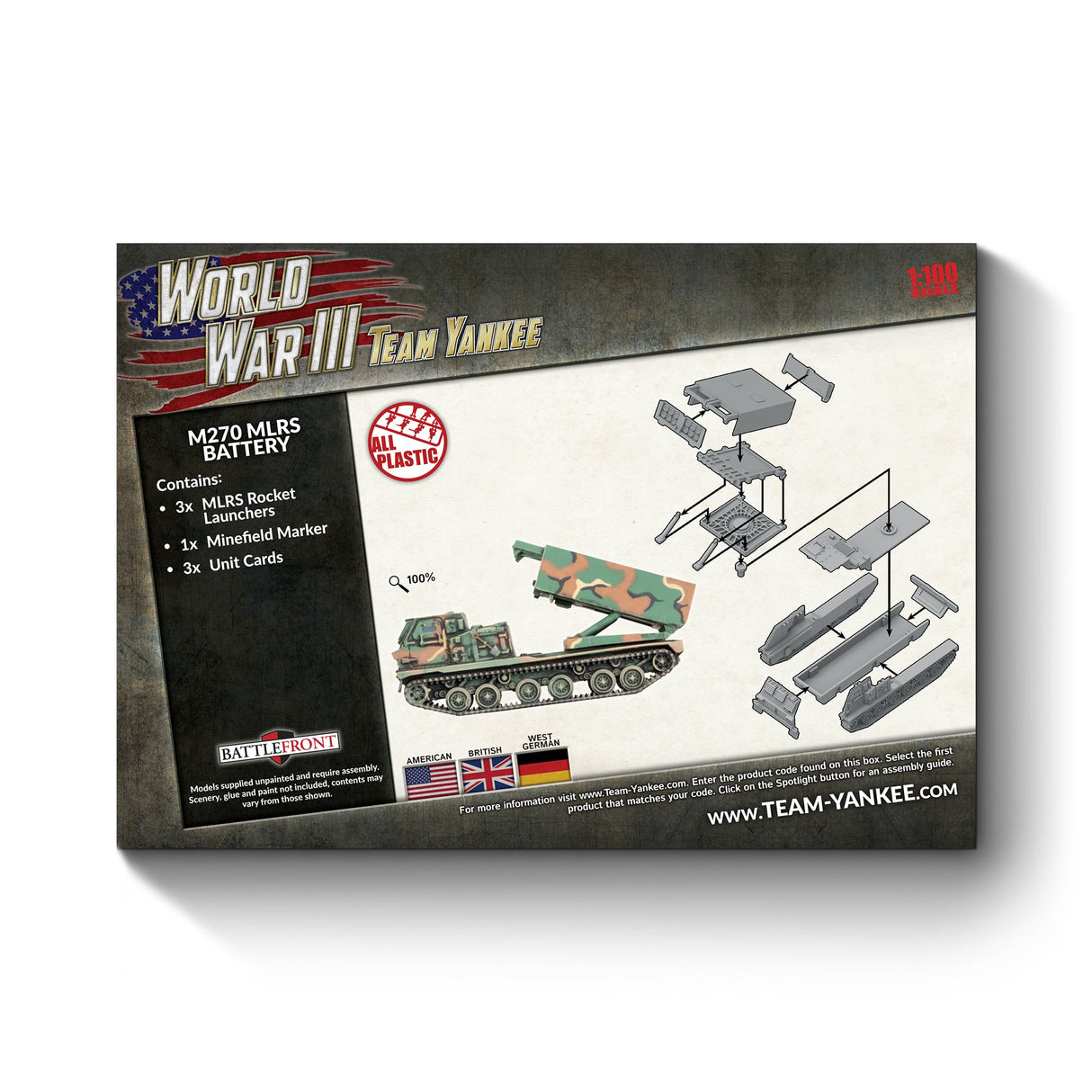 World War III - American: M270 MLRS Battery