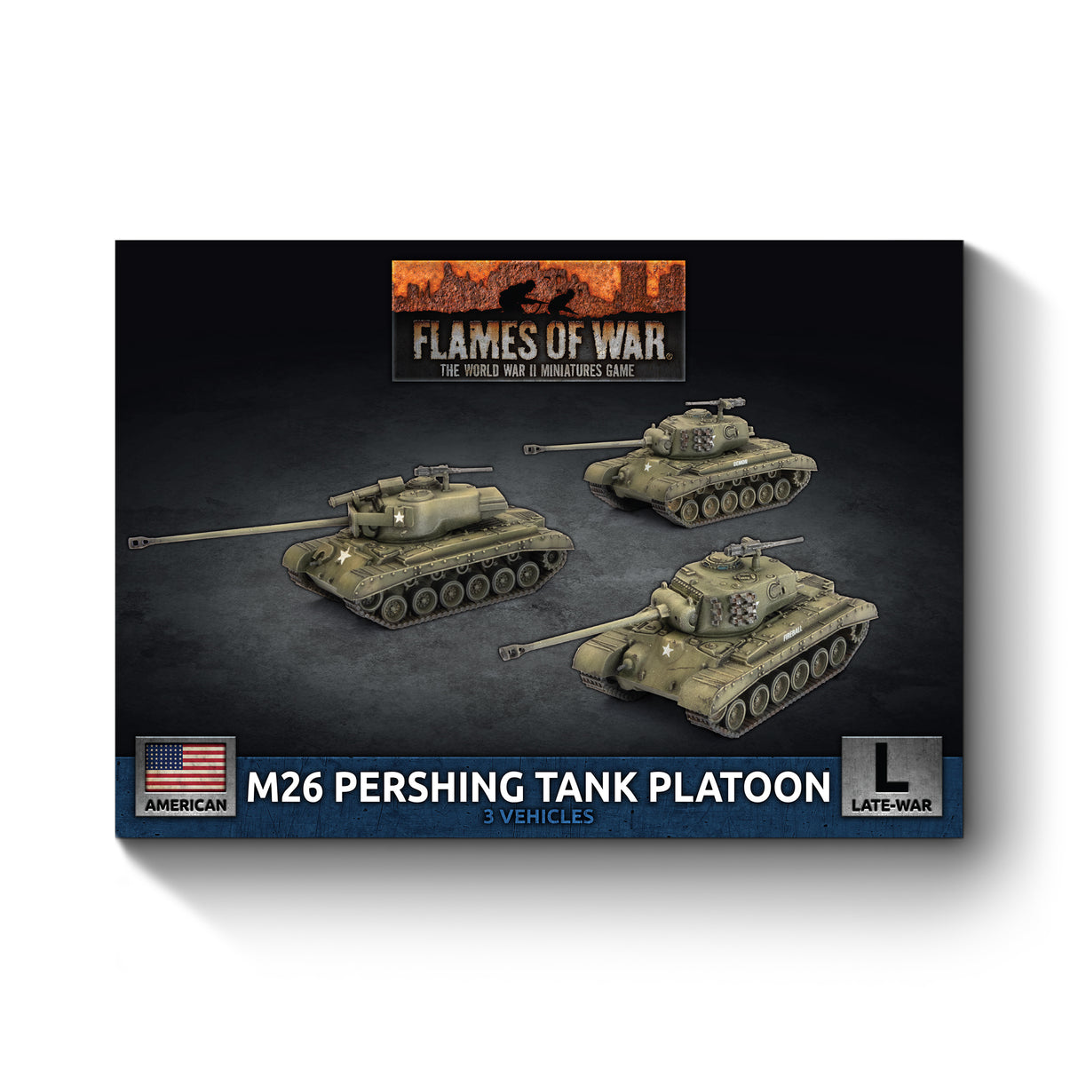 Flames Of War - American: M26 Pershing Tank Platoon