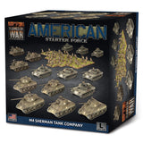 Flames Of War - American Starter Force: M4 Sherman Tank Company