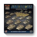 Flames Of War - American Starter Force: M4 Sherman Tank Company