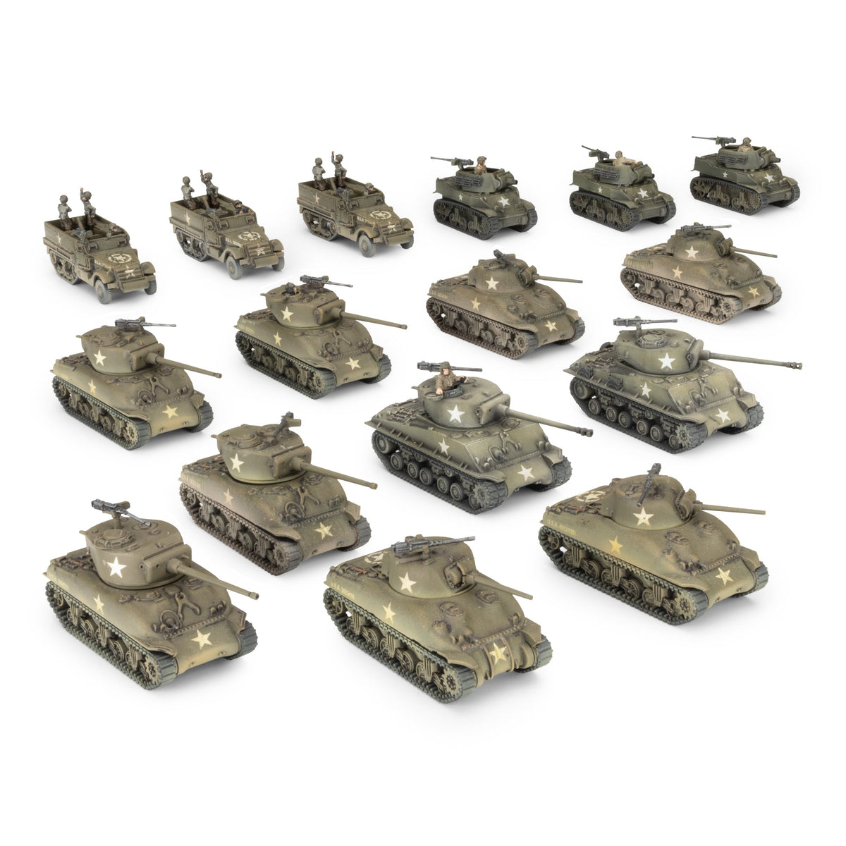 Flames Of War - American Starter Force: Old Ironsides Sherman Tank Company (Limited Edition)