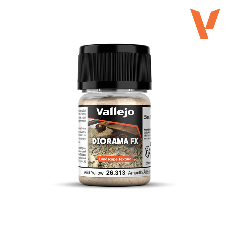 Vallejo - Diorama FX: Arid Yellow 0.1-0.6mm