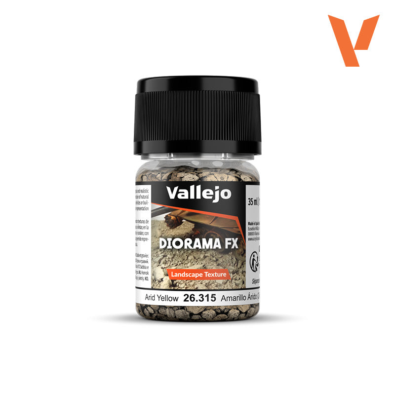 Vallejo - Diorama FX: Arid Yellow 2-5mm