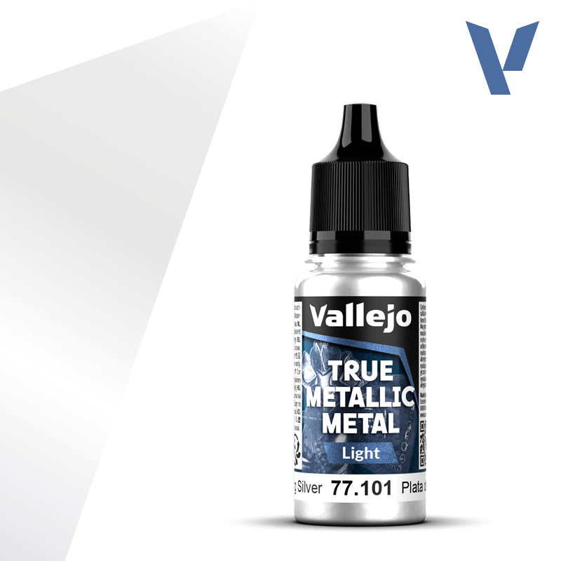 Vallejo - True Metallic Metal: Light - Sterling Silver