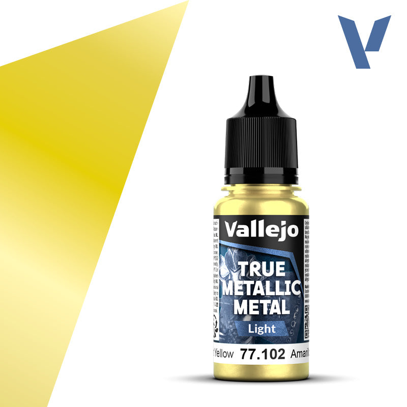 Vallejo - True Metallic Metal: Light - Radiant Yellow