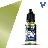 Vallejo - True Metallic Metal: Light - Amber Green