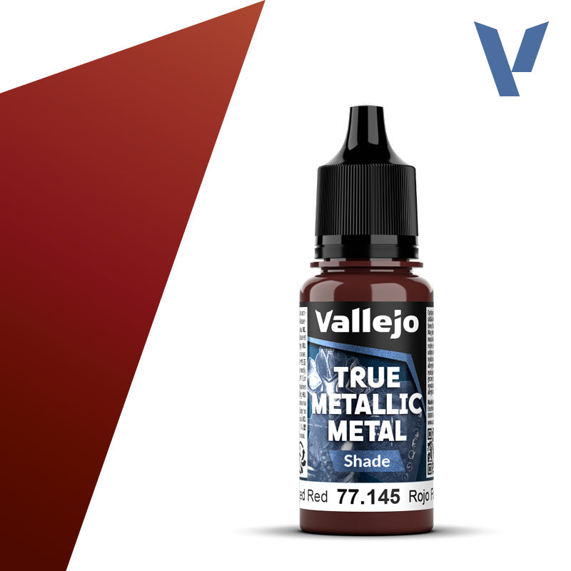 Vallejo - True Metallic Metal: Shade - Forged Red