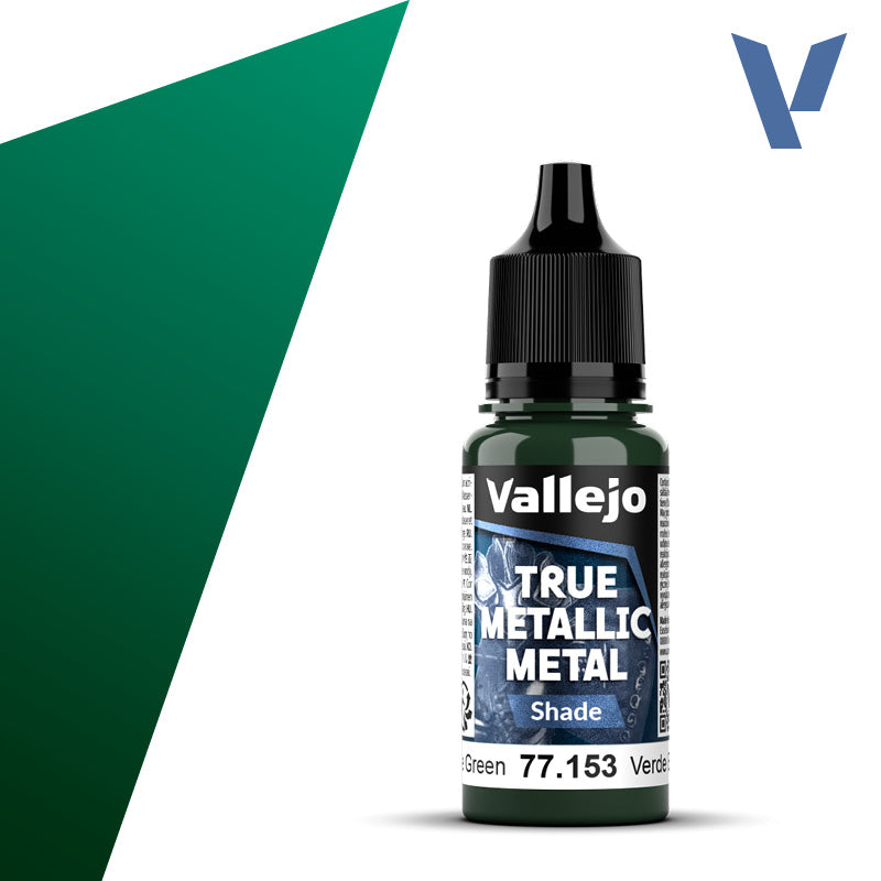Vallejo - True Metallic Metal: Shade - Beetle Green