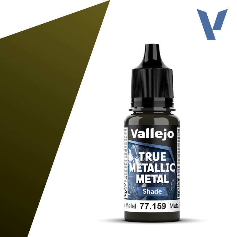 Vallejo - True Metallic Metal: Shade - Aged Metal
