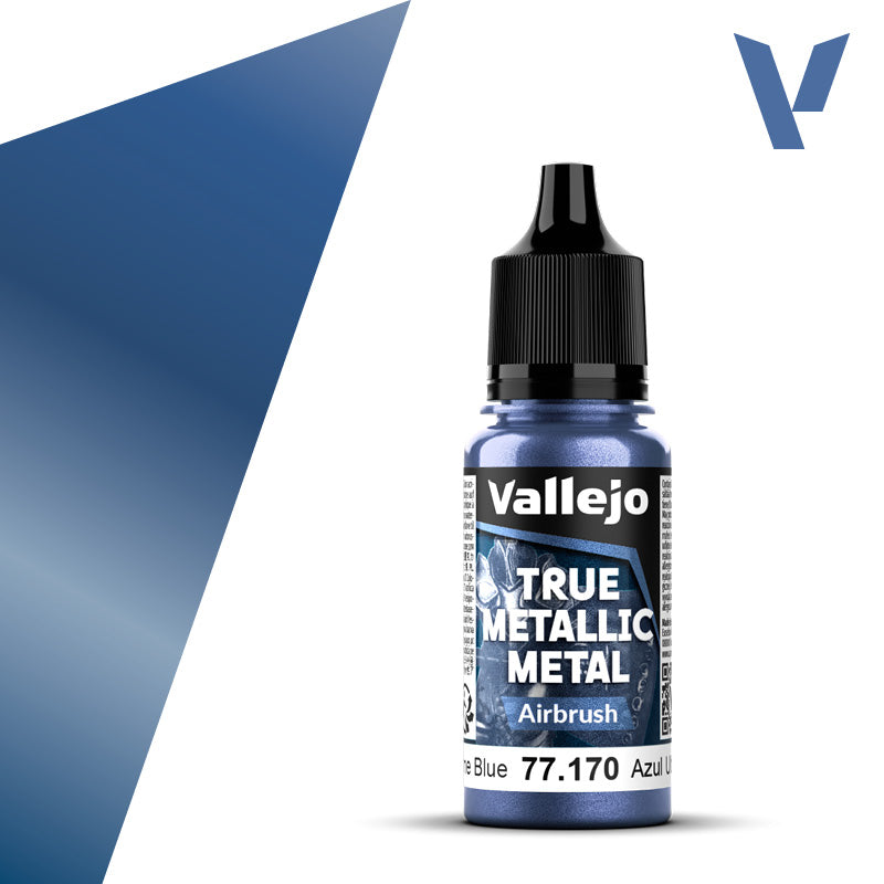 Vallejo - True Metallic Metal: Airbrush - Ultramarine Blue