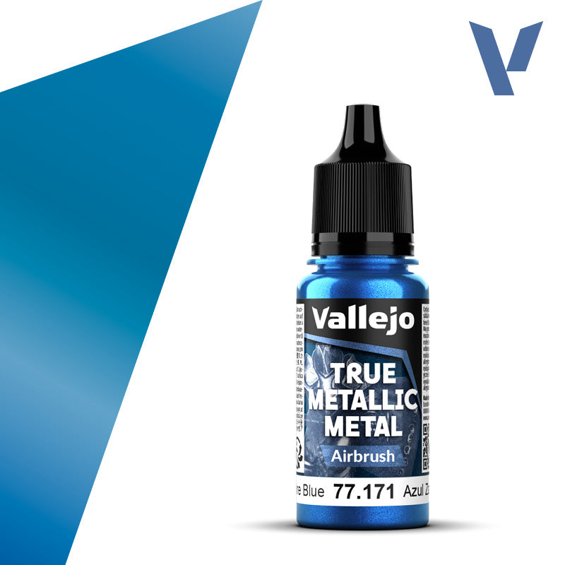 Vallejo - True Metallic Metal: Airbrush - Sapphire Blue