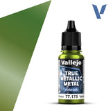 Vallejo - True Metallic Metal: Airbrush - Amber Green