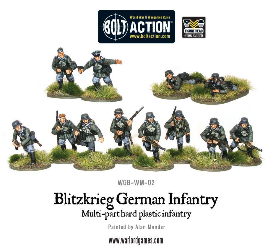 Bolt Action - Blitzkrieg German Infantry Platoon