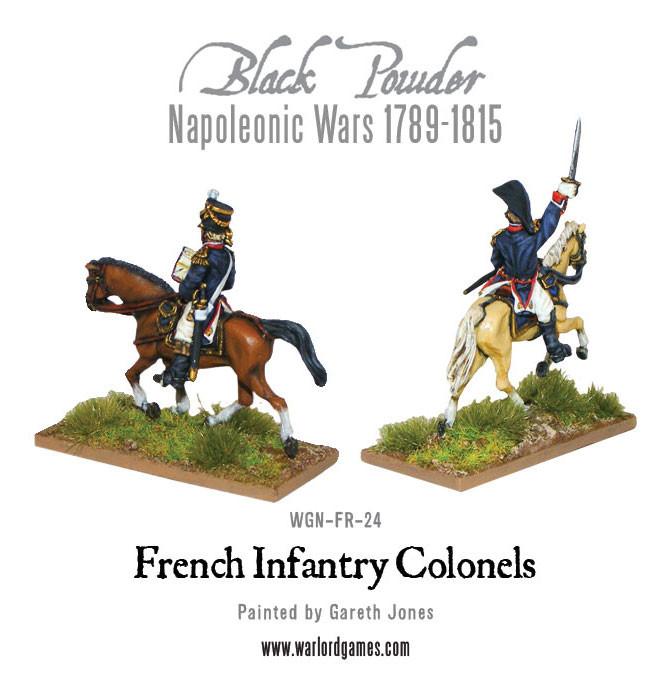 Black Powder - Napoleonic Wars: Mounted French Infantry Colonels